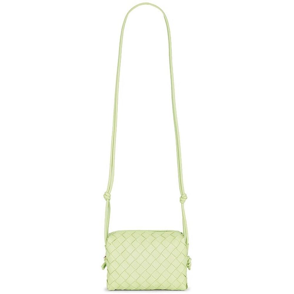 Bottega Veneta Mini Loop Bag Fennel Green Gold | NWT Retails $2300
